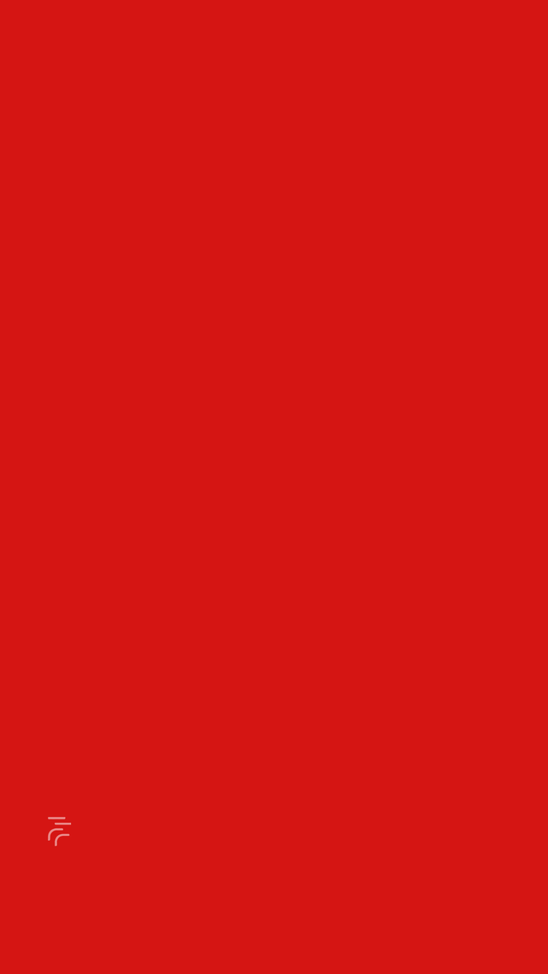 Fundo vermelho liso